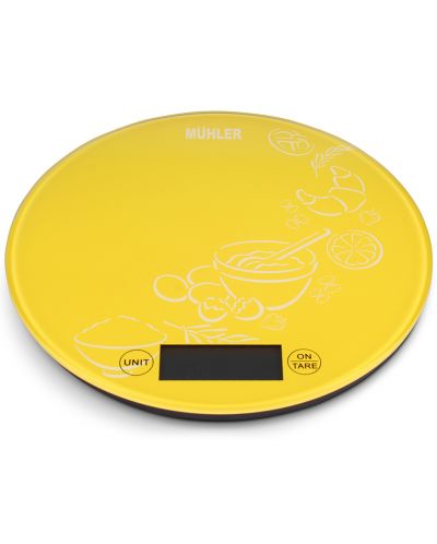 Kuhinjska vaga Muhler - KSC-2026R, 5 kg,  žuta - 1