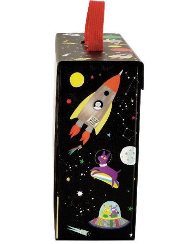 Kutija za igru Floss&Rock – Svemir, s drvenim figuricama - 6
