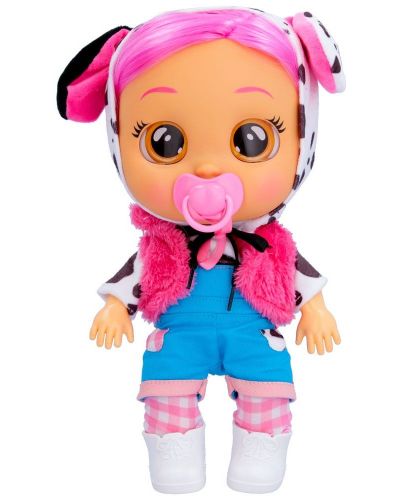 Lutka sa suzama IMC Toys Cry Babies - Dressy Dotty - 5