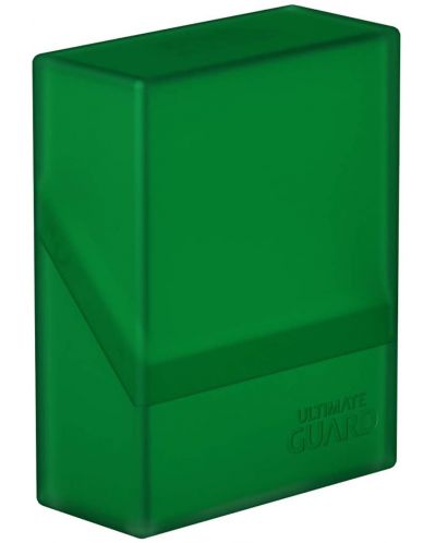 Kutija za kartice Ultimate Guard Boulder Deck Case Standard Size - Emerald (40 kom.) - 1