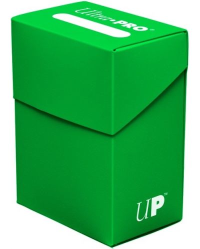Kutija za kartice Ultra Pro Deck Case Standard Size - Lime Green (80 kom.) - 1