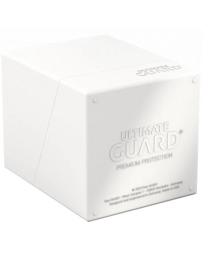 Kutija za karte Ultimate Guard Boulder Deck Case Solid - Bijela (100+ kom.) - 2