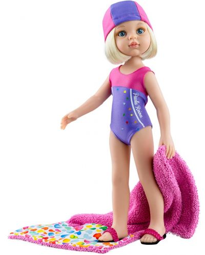 Lutka Paola Reina Amigas - Claudia, s kupaćim kostimom, 32 cm - 1