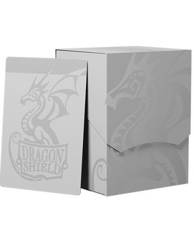 Kutija za kartice Dragon Shield Deck Shell - Ashen White (100 komada) - 2