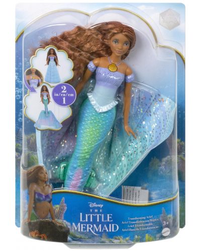 Lutka Disney The Little Mermaid - Ariel u haljini-rep - 7