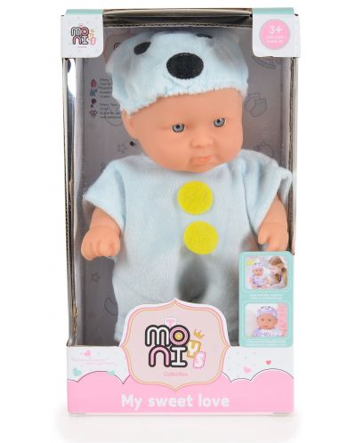 Lutka Moni Toys - U plavom kostimu miša, 20 cm - 2