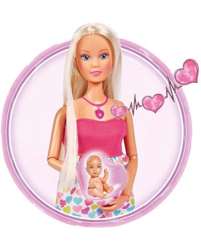 Lutka Simba Toys Steffi Love - New Born Baby, sa zvukovima - 8