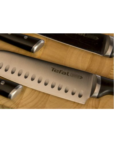 Kuhinjski nož Tefal - Ice Force Santoku, 18 cm, crni - 5