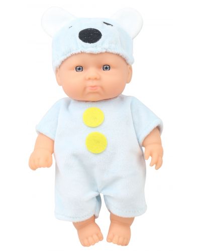 Lutka Moni Toys - U plavom kostimu miša, 20 cm - 1