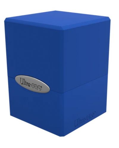 Kutija za kartice Ultra Pro Satin Cube - Pacific Blue (100+ kom.) - 1