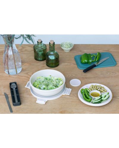 Zdjela za salatu Brabantia - Make & Take, 1.3 L, svijetlosiva - 7