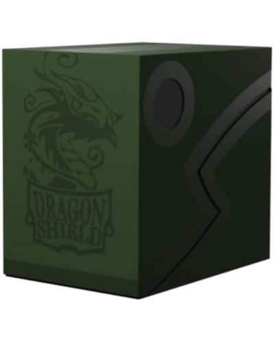 Kutija za kartice Dragon Shield Double Shell - Forest Green/Black (150 kom.) - 1