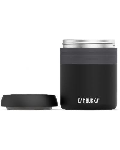 Kutija za hranu i piće Kambukka - Bora, 600 ml, crni mat - 3