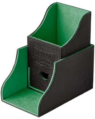 Kutija za kartice Dragon Shield Nest Box - Black/Green (100+ komada) - 4