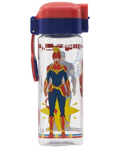 Četvrtasta boca za vodu Stor - Avengers, 550 ml - 2