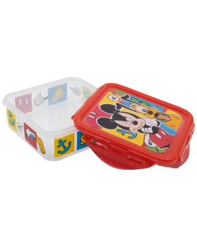 Četvrtasta kutija za hranu Stor - Mickey Mouse, 500 ml - 3