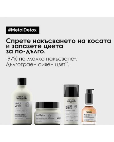 L'Oréal Professionnel Metal Detox Krema za kosu Leave-In Hair, 100 ml - 9