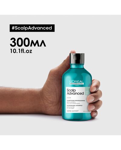 L'Oréal Professionnel Scalp Advanced Šampon Anti-Oiliness, 300 ml - 10