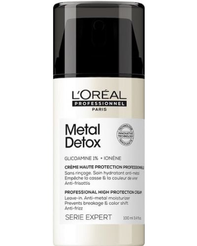 L'Oréal Professionnel Metal Detox Krema za kosu Leave-In Hair, 100 ml - 1