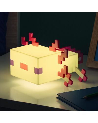 Svjetiljka Paladone Games: Minecraft - Axolotl - 7