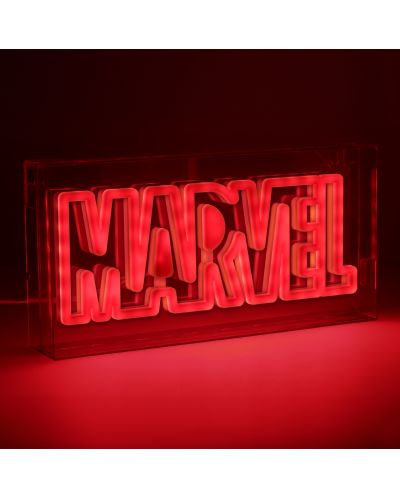Svjetiljka Paladone Marvel: Marvel - Logo - 4