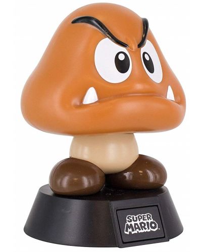 Mini svjetiljka Paladone Nintendo Super Mario - Goomba, 10 cm - 2