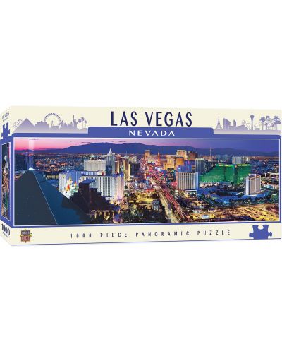 Panoramska zagonetka Master Pieces od 1000 dijelova - Las Vegas, Nevada - 1