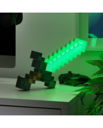 Svjetiljka Paladone Games: Minecraft - Diamond Sword - 4