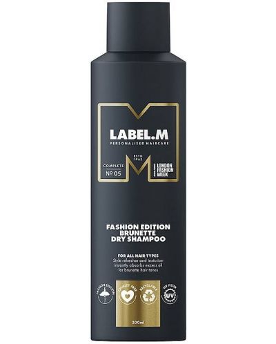 Label.m Fashion Edition Suhi šampon za brinete, 200 ml - 1