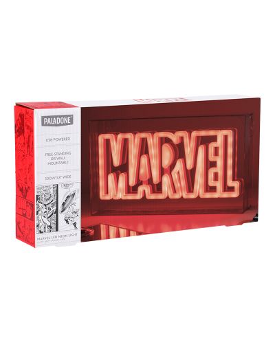 Svjetiljka Paladone Marvel: Marvel - Logo - 1