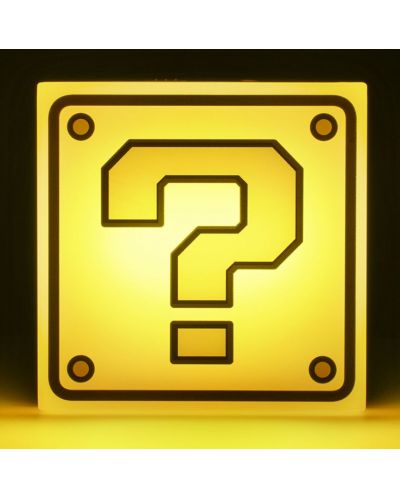 Svjetiljka Paladone Games: Super Mario Bros. - Question - 3