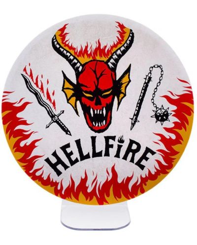 Svjetiljka Paladone Television: Stranger Things - Hellfire Club Logo - 1
