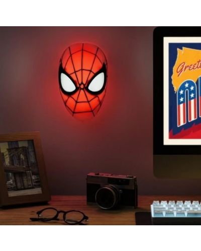 Svjetiljka Paladone Marvel: Spider-man - Mask - 3