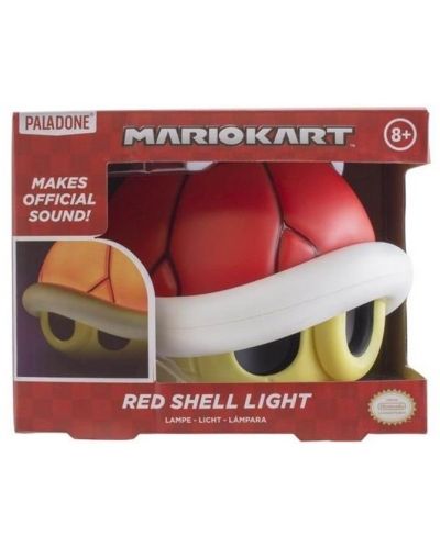 Svjetlo Paladone Games: Super Mario - Red Shell - 2