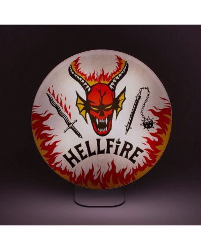 Svjetiljka Paladone Television: Stranger Things - Hellfire Club Logo - 4