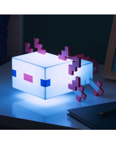 Svjetiljka Paladone Games: Minecraft - Axolotl - 6