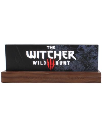 Svjetiljka Neamedia Icons Games: The Witcher - Wild Hunt Logo, 22 cm - 1