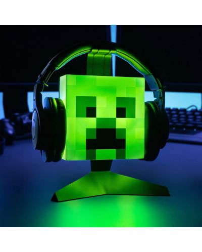 Svjetiljka Paladone Games: Minecraft - Creeper Headstand - 5
