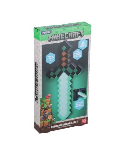 Svjetiljka Paladone Games: Minecraft - Diamond Sword - 1