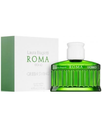 Laura Biagiotti Toaletna voda Roma Uomo Green Swing, 75 ml - 1