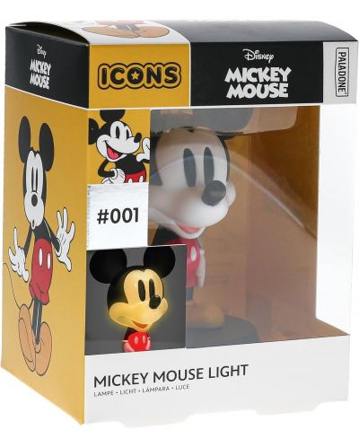 Svjetiljka Paladone Disney: Mickey Mouse - Mickey Icon - 3