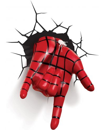 Svjetiljka 3DLightFX Marvel: Spider-man - Hand - 1