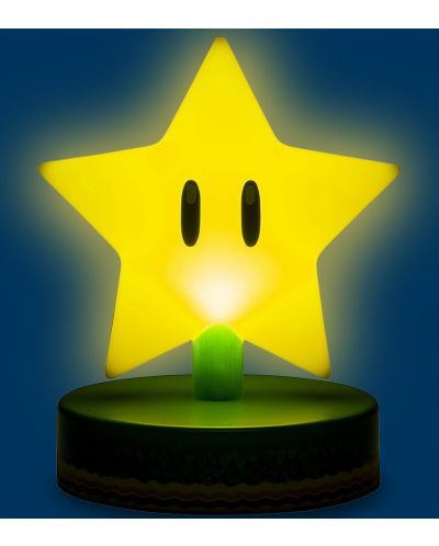Svjetlo Paladone Games: Super Mario - Super Star - 3