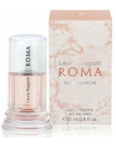 Laura Biagiotti Toaletna voda Roma Fiori Bianchi, 25 ml - 2