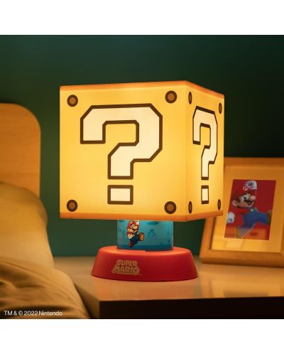 Svjetiljka Paladone Games: Super Mario Bros. - Question Block - 3