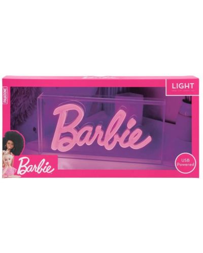 Svjetiljka Paladone Mattel: Barbie - Logo - 3