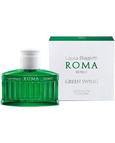 Laura Biagiotti Toaletna voda Roma Uomo Green Swing, 40 ml - 2