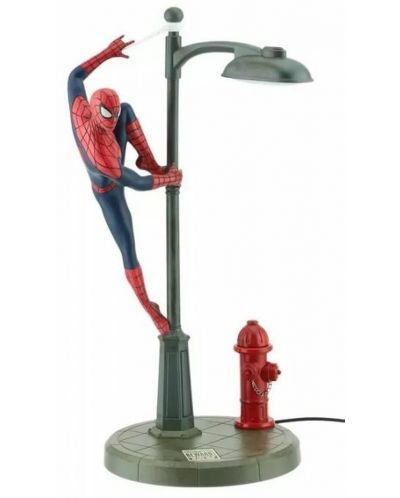 Svjetiljka Paladone Marvel: Spider-Man - Spidey on Lamp, 33 cm - 1