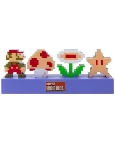 Svjetiljka Paladone Games: Super Mario Bros. - Retro Icons - 1