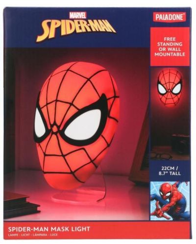 Svjetiljka Paladone Marvel: Spider-man - Mask - 4